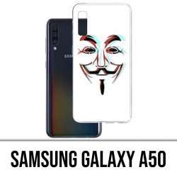 Coque Samsung Galaxy A50 - Anonymous 3D