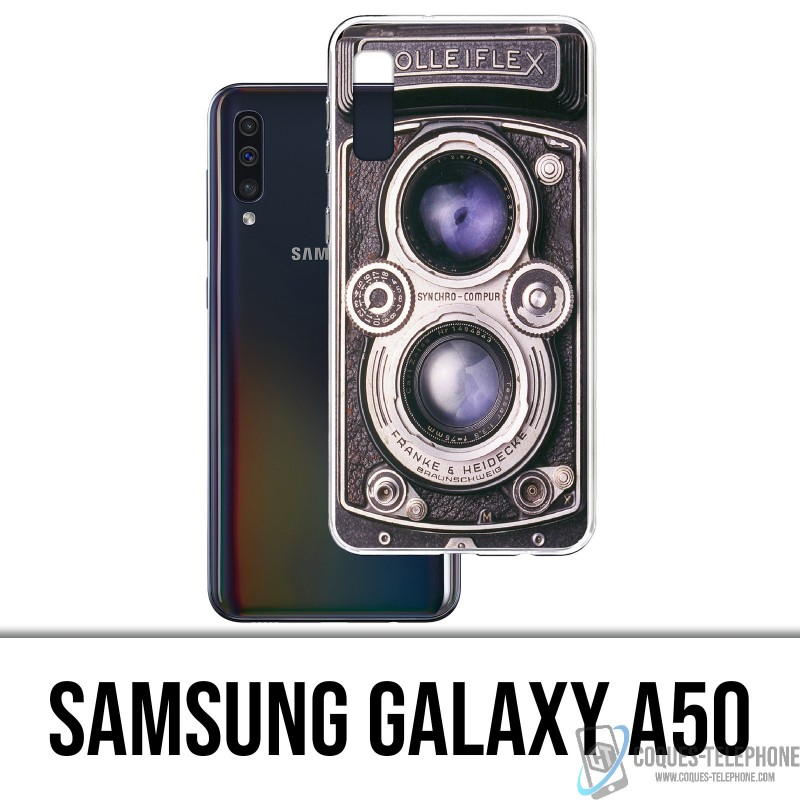Samsung Galaxy A50 Case - Vintage Camera