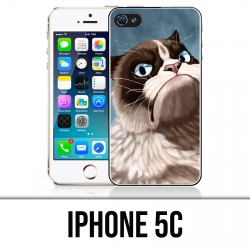IPhone 5C Fall - mürrische Katze