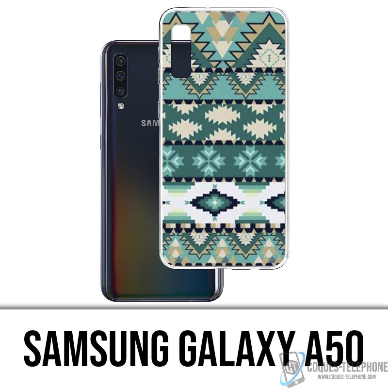Samsung Galaxy A50 Case - Aztec Green