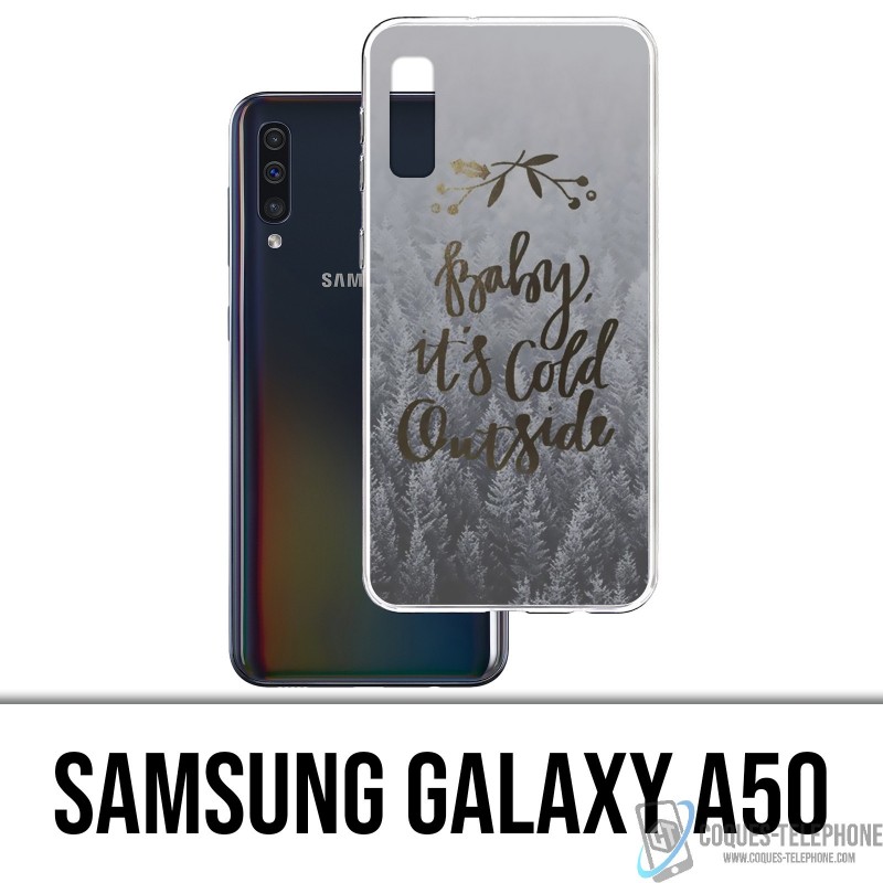 Coque Samsung Galaxy A50 - Baby Cold Outside