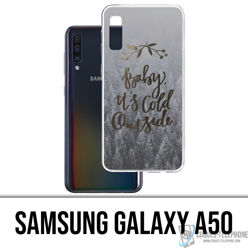 Samsung Galaxy A50 Case - Baby Cold Outside