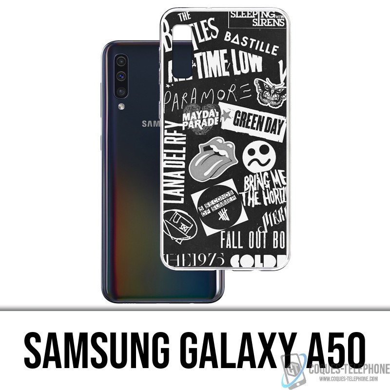 Coque Samsung Galaxy A50 - Badge Rock