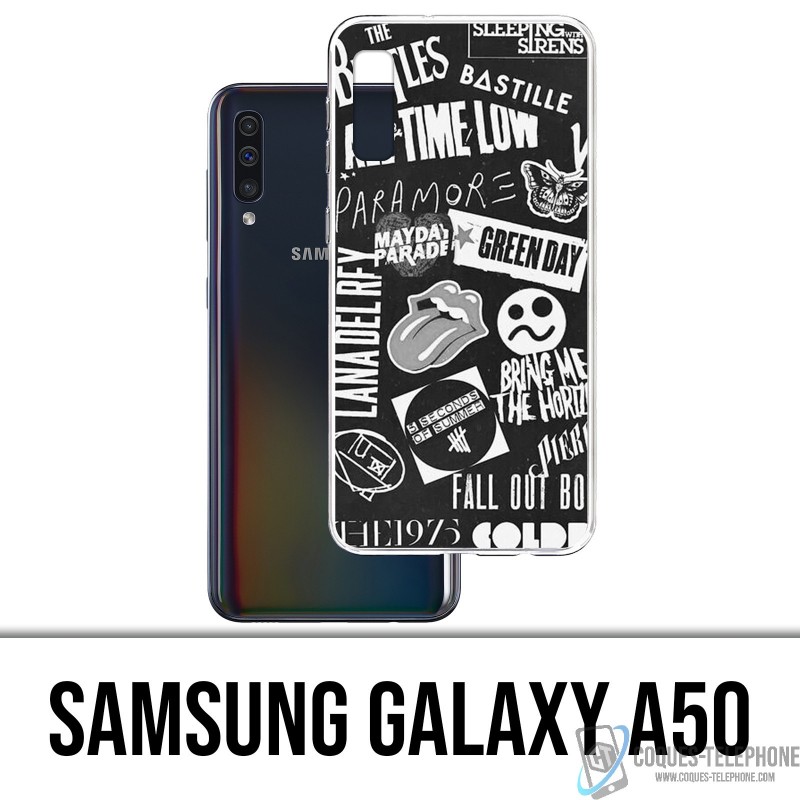 Samsung Galaxy A50 Case - Rock Badge