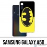 Samsung Galaxy A50 Custodia - Logo Batman Classic Giallo Nero