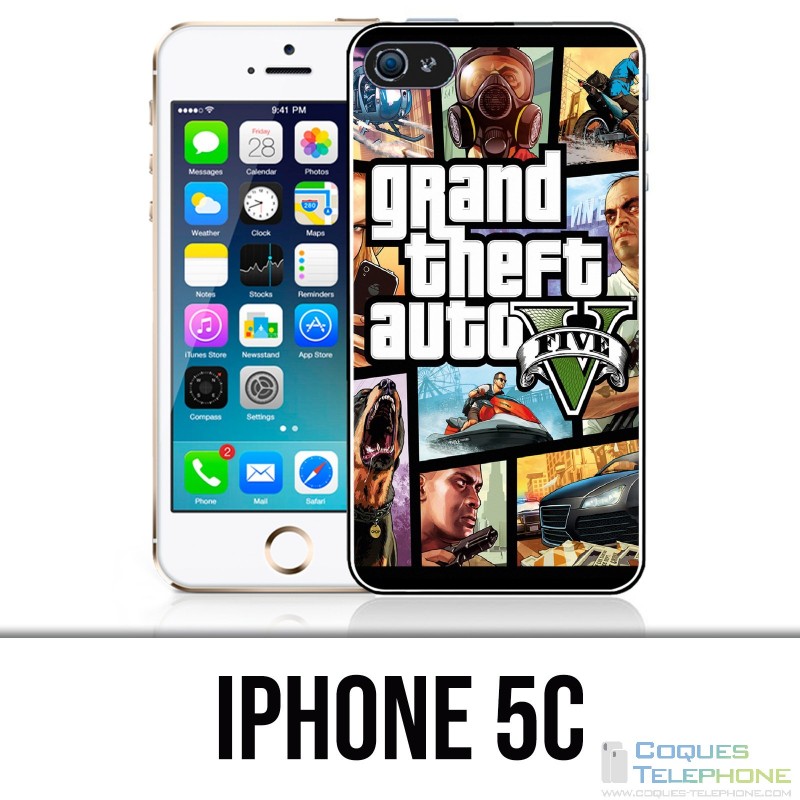 IPhone 5C case - Gta V