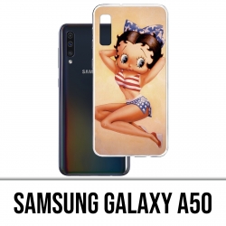 Samsung Galaxy A50 Custodia - Betty Boop Vintage