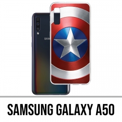 Funda Samsung Galaxy A50 - Escudo de los Vengadores del Capitán América