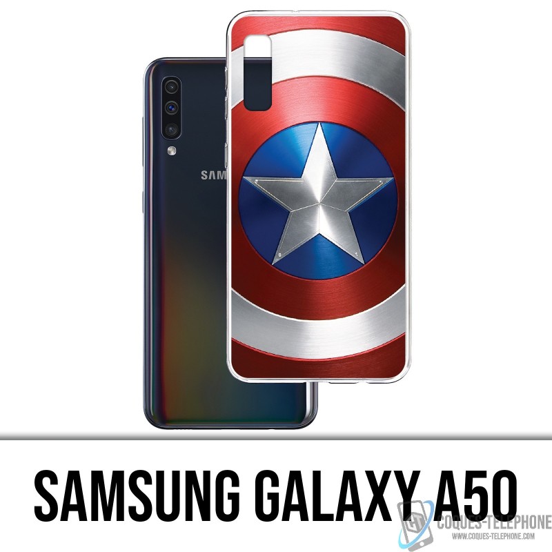 Samsung Galaxy A50 Custodia - Captain America Avengers Shield