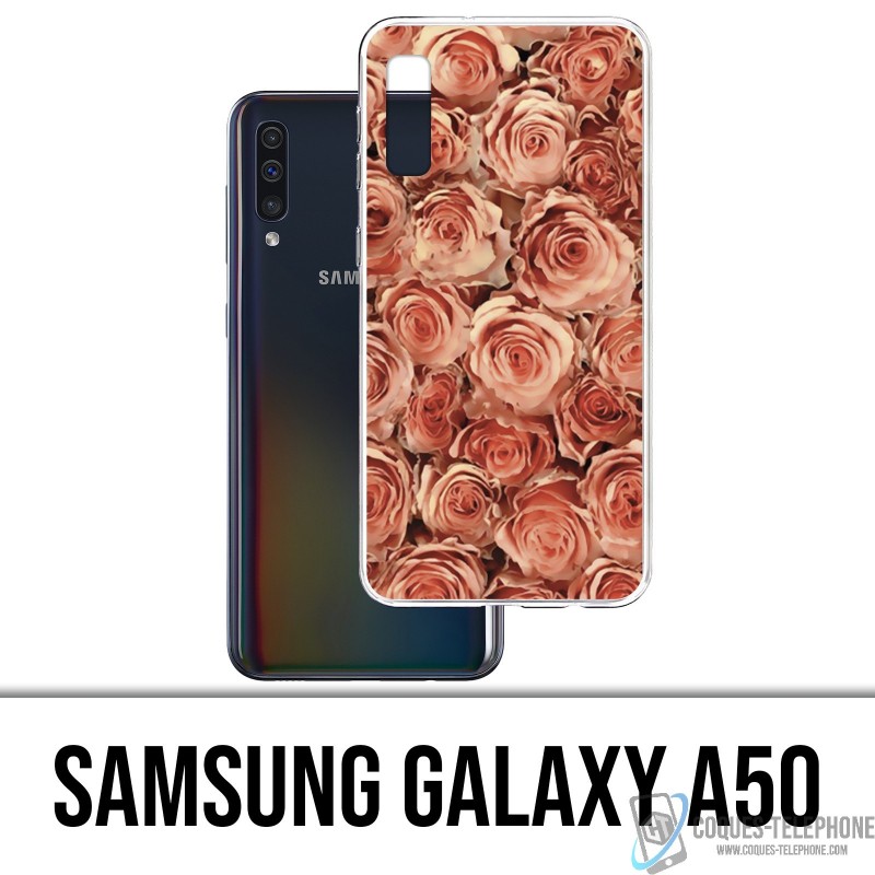 Coque Samsung Galaxy A50 - Bouquet Roses