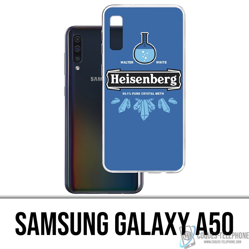 Coque Samsung Galaxy A50 - Braeking Bad Heisenberg Logo