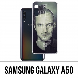 Case Samsung Galaxy A50 - Böse Gesichter zerbrechen