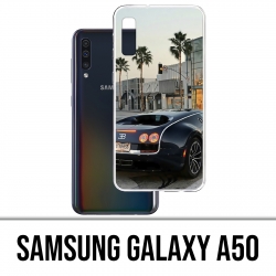 Samsung Galaxy A50 Car Custodia - Bugatti Veyron City