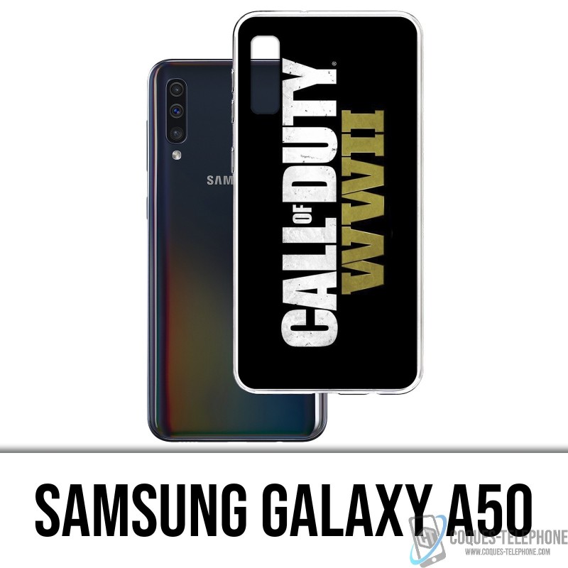 Funda Samsung Galaxy A50 - Logotipo de Call Of Duty Ww2