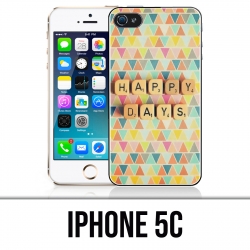 Custodia per iPhone 5C - Happy Days