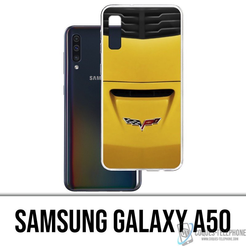Coque Samsung Galaxy A50 - Capot Corvette