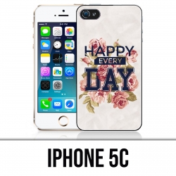 IPhone 5C Hülle - Happy Every Days Roses