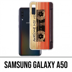 Funda Samsung Galaxy A50 - Casete de audio Vintage Galaxy Guardian
