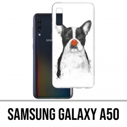 Case Samsung Galaxy A50 - Bulldog Dog Clown