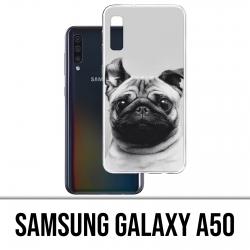 Coque Samsung Galaxy A50 - Chien Carlin Oreilles
