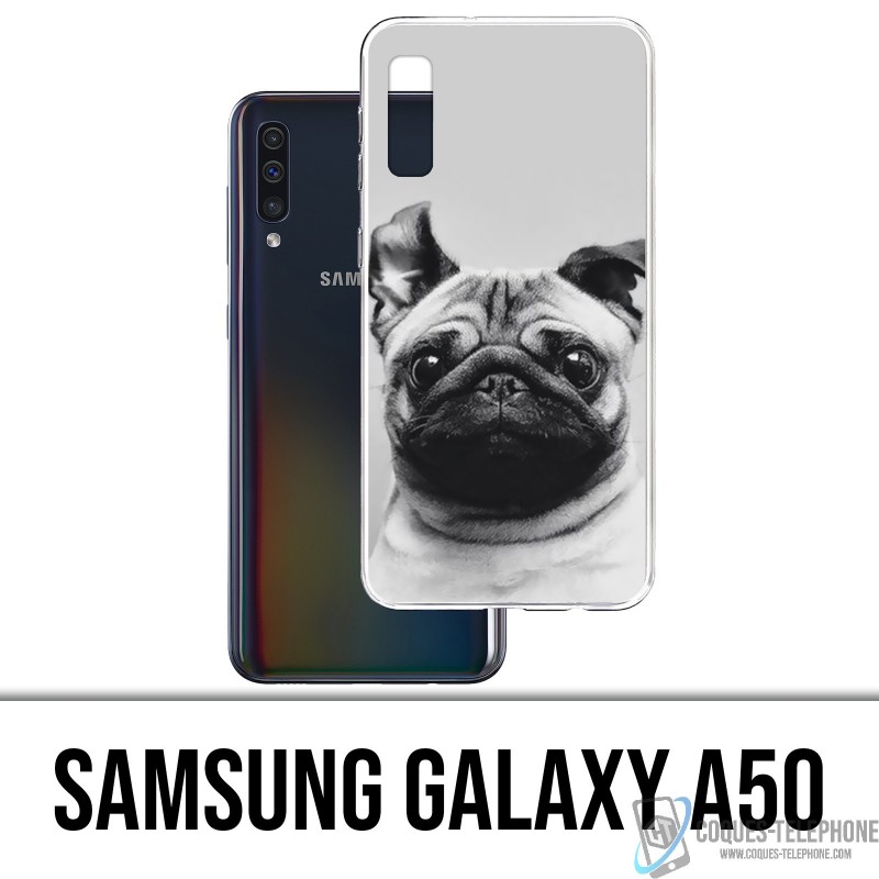 Samsung Galaxy A50 Custodia - Pug Dog Ears