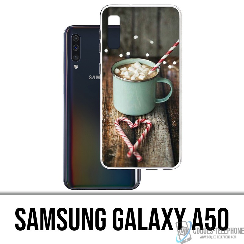 Samsung Galaxy A50 Funda - Malvavisco de chocolate caliente