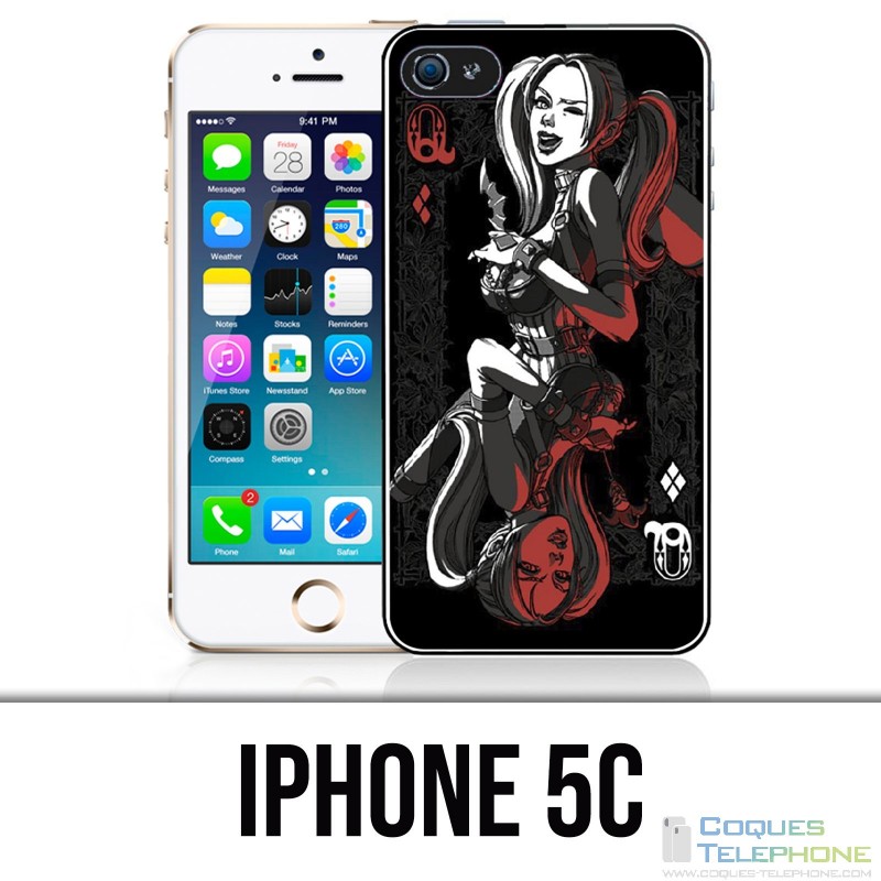 IPhone 5C Hülle - Harley Queen Card