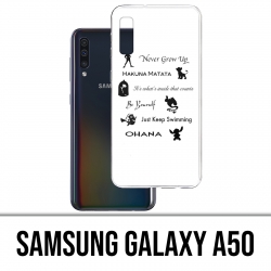 Samsung Galaxy A50 Custodia - Citazioni Disney