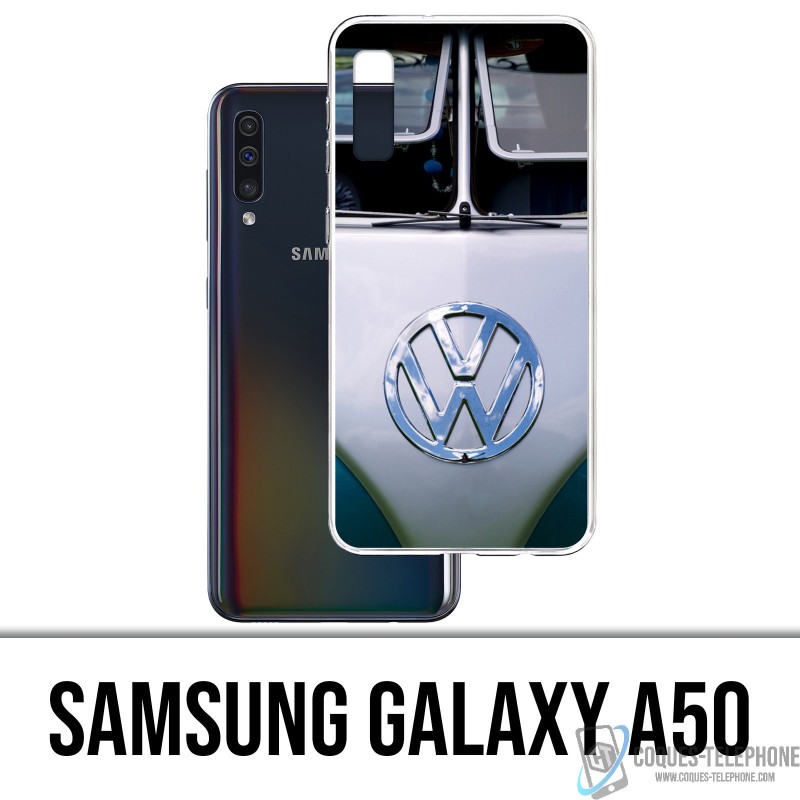 Samsung Galaxy A50 Case - Grey Vw Volkswagen Combi