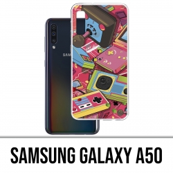 Samsung Galaxy A50 Case - Retro-Vintage-Konsolen