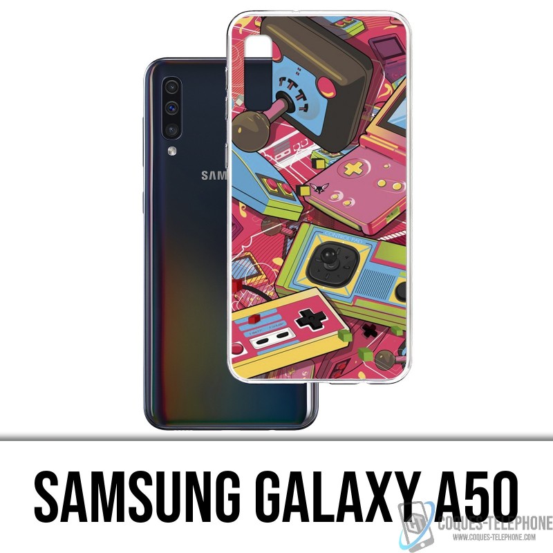 Funda Samsung Galaxy A50 - Consolas retro vintage