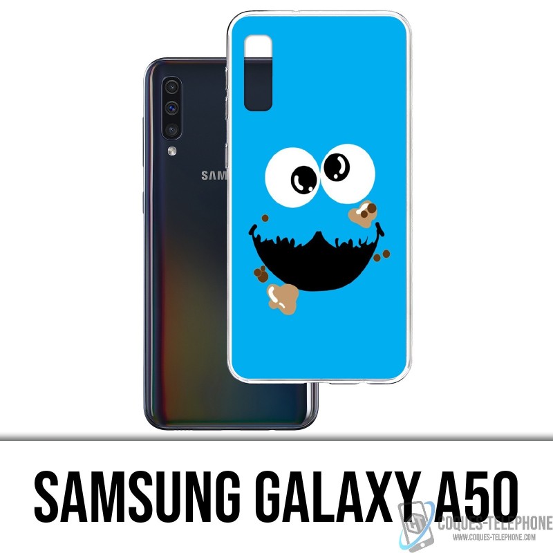 Coque Samsung Galaxy A50 - Cookie Monster Face