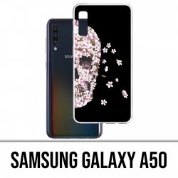 Coque Samsung Galaxy A50 - Crane Fleurs