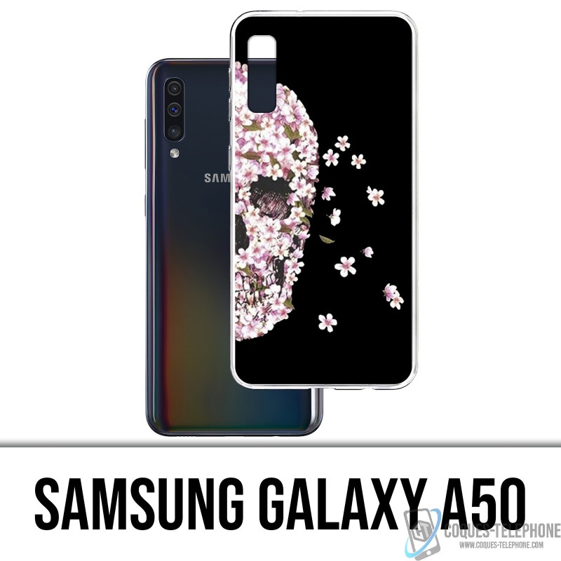 Coque Samsung Galaxy A50 - Crane Fleurs