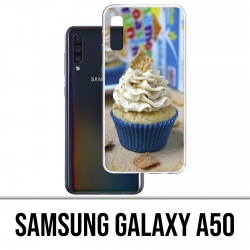 Samsung Galaxy A50 Case - Cupcake-Blau
