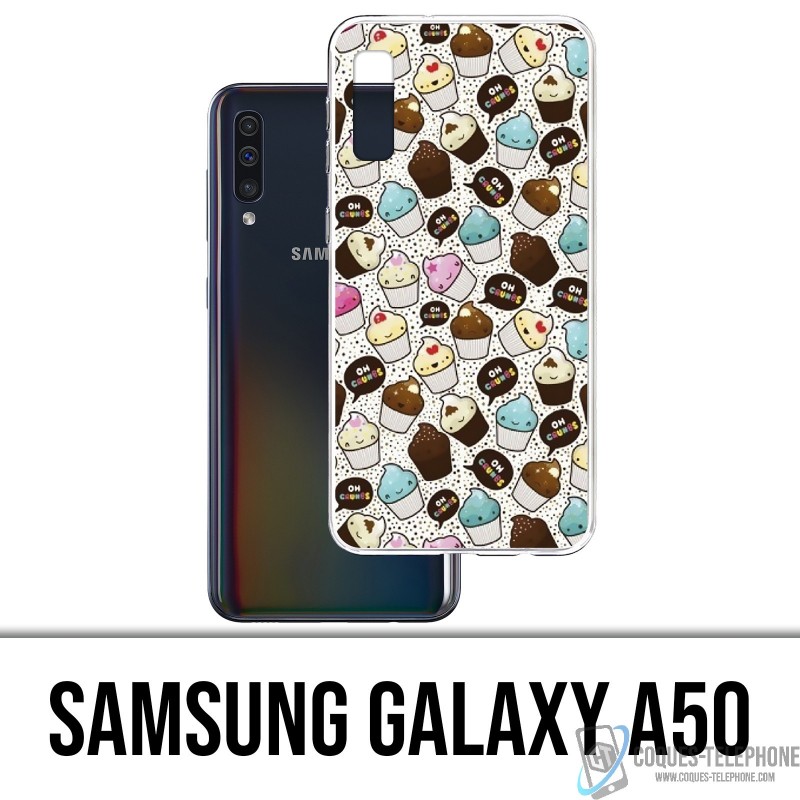 Funda Samsung Galaxy A50 - Cupcake Kawaii