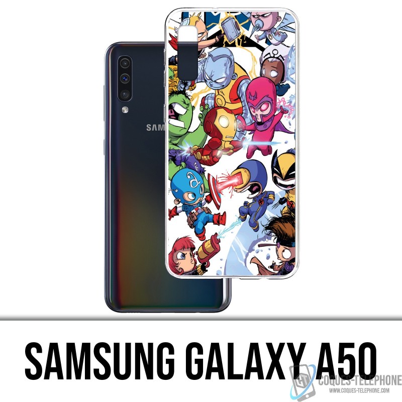 Samsung Galaxy A50 Case - Cute Marvel Heroes