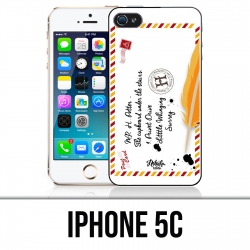 Coque iPhone 5C - Harry Potter Lettre Poudlard