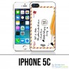 Coque iPhone 5C - Harry Potter Lettre Poudlard