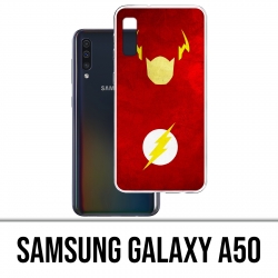Coque Samsung Galaxy A50 - Dc Comics Flash Art Design