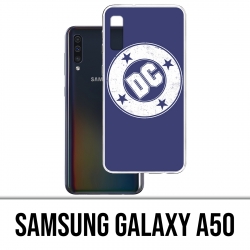 Funda del Samsung Galaxy A50 - Logotipo de Dc Comics Vintage