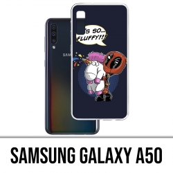 Coque Samsung Galaxy A50 - Deadpool Fluffy Licorne