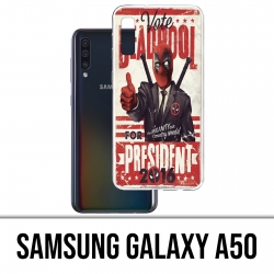 Coque Samsung Galaxy A50 - Deadpool Président
