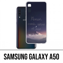 Coque Samsung Galaxy A50 - Disney Citation Pense Crois Reve