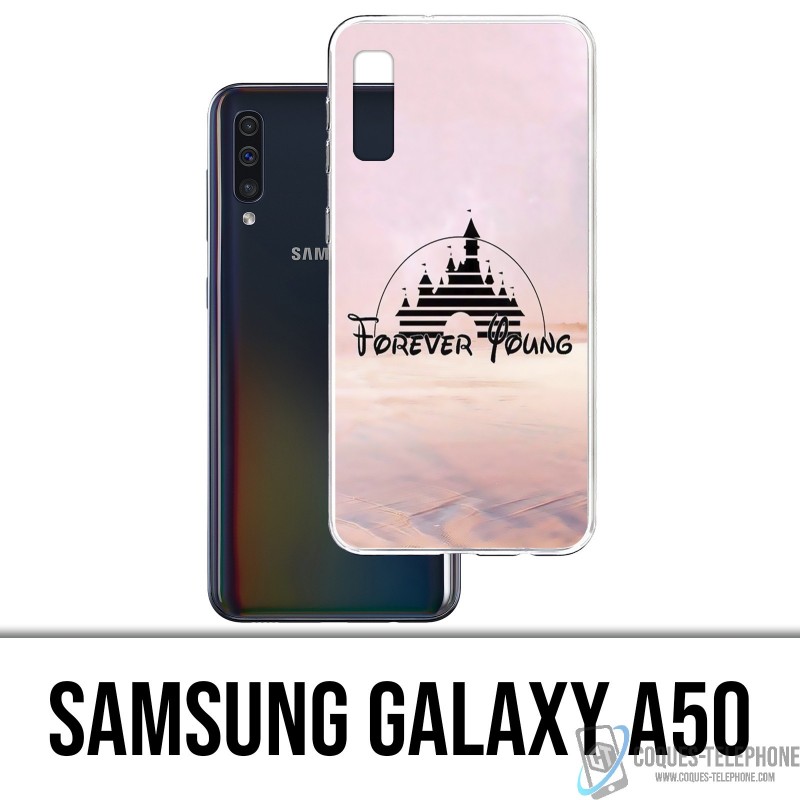 Case Samsung Galaxy A50 - Disney Forver Young Illustration