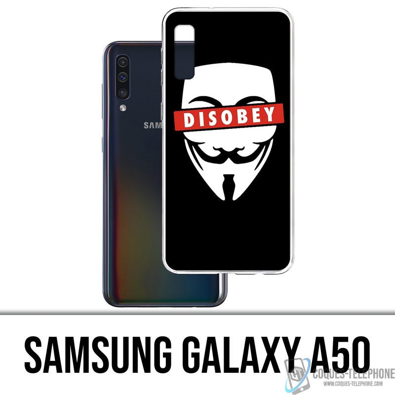 Coque Samsung Galaxy A50 - Disobey Anonymous