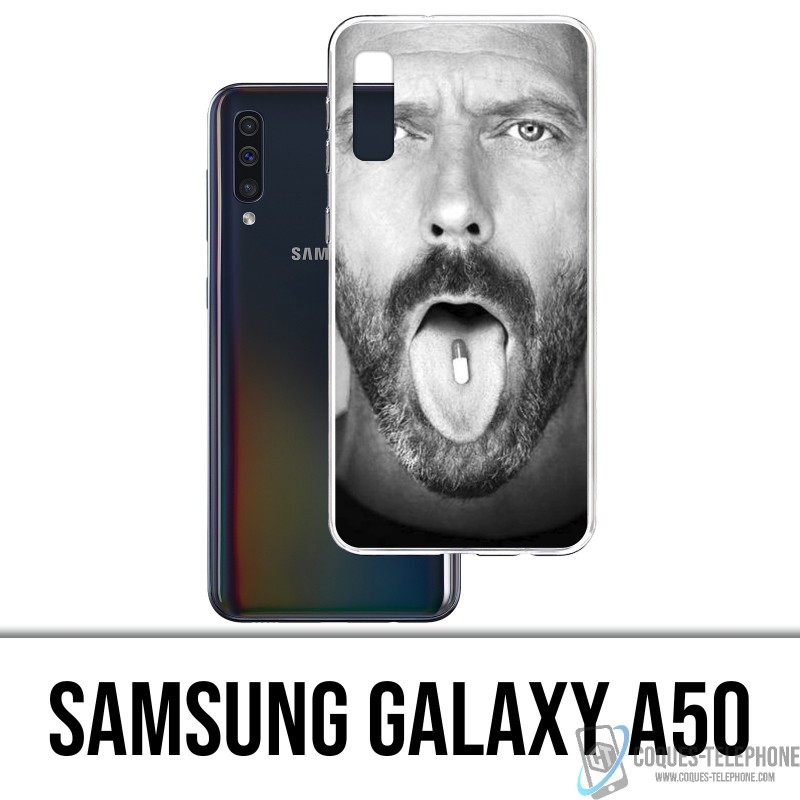 Samsung Galaxy A50 Funda - Dr. House Pill