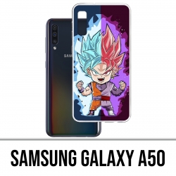 Samsung Galaxy A50 Custodia - Dragon Ball Nero Goku Cartoon Goku Cartoon