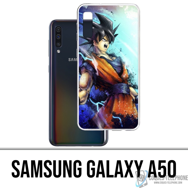 Samsung Galaxy A50 Custodia - Dragon Ball Goku Color