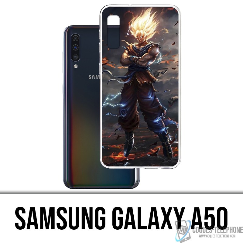 Samsung Galaxy A50 Case - Dragon Ball Super Saiyan